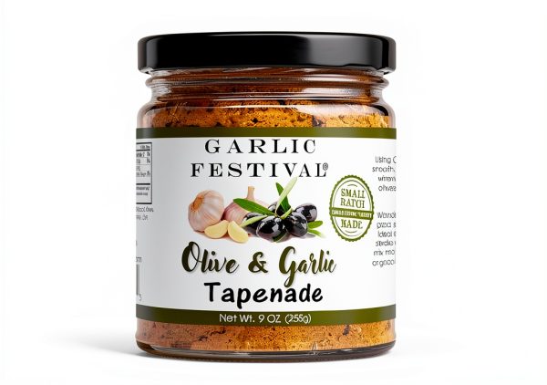 Garlic Festival Olive Spread Tapenade California Mission-3