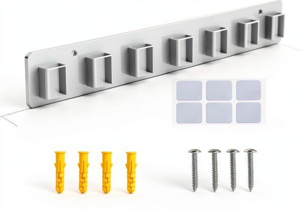 Meaocer Acrylic Glasses Holder Wall Organizer-2