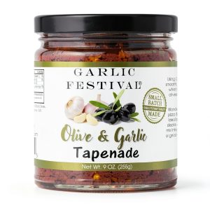 Garlic Festival Olive Spread Tapenade California Mission-0