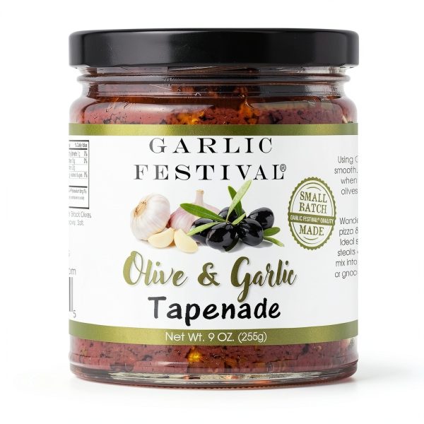 Garlic Festival Olive Spread Tapenade California Mission-0