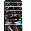 DIOMMELL Black Hanging Jewelry Organizer Fabric Large 47-2