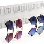 Meaocer Acrylic Glasses Holder Wall Organizer-0