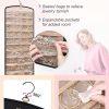 BAGSMART Hanging Jewelry Organizer Large Polyester-3
