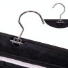 DIOMMELL Black Hanging Jewelry Organizer Fabric Large 47-4