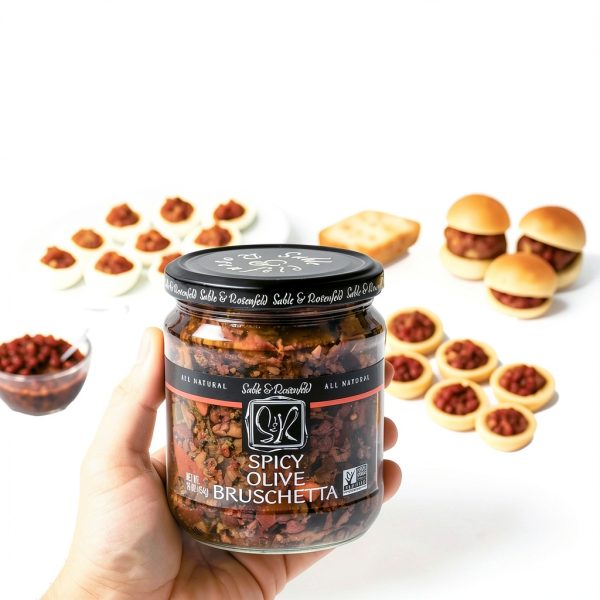 Sable and Rosenfeld Olive Spread Mediterranean Spicy-3