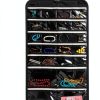 DIOMMELL Black Hanging Jewelry Organizer Fabric Large 47-1