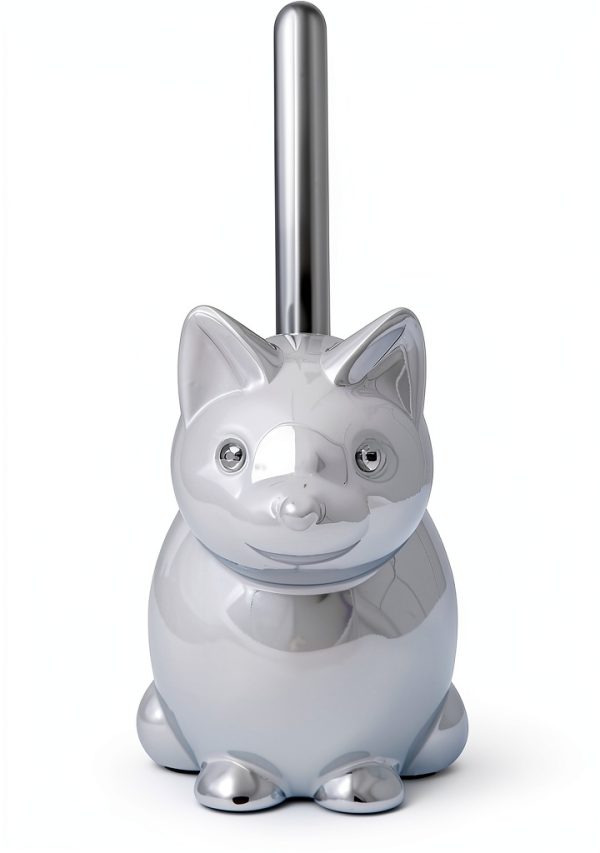 Cat Ring Holder Chrome Metal Jewelry Dish by Umbra-3