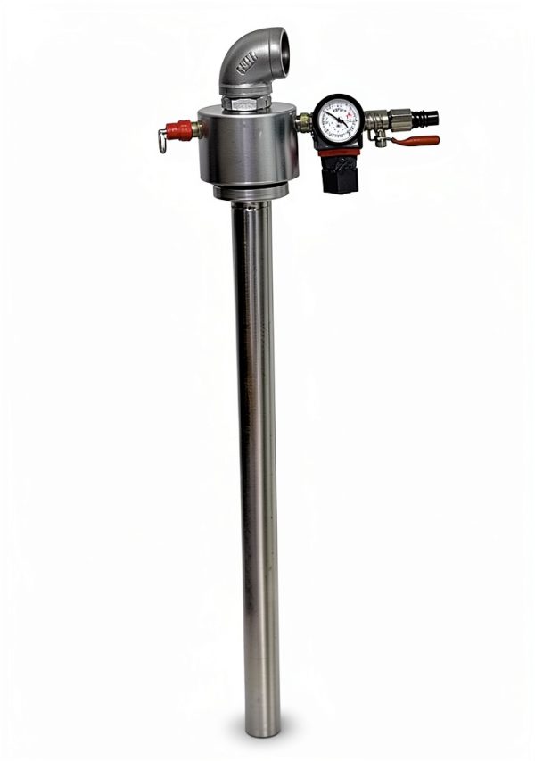 Drum Air Operated Oil Transfer Pump HYYKEJI Pneumatic Barrel Pump-4