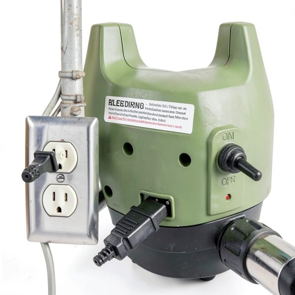 TERA PUMP Plug In Electric 55 Gallon Drum Pump, 7.1 GPM, 110V AC, Telescopic Tube, Flow Meter - 55 Gallon Drum Pump to 275 Gallon IBC Totes - For Engine Oil, Hydraulic Fluid, Diesel, Kerosene-2