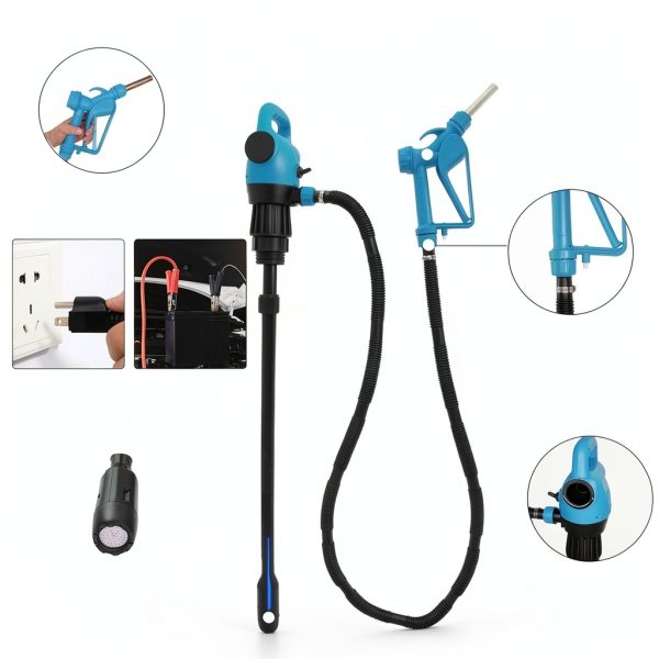 120V AC Electric Drum Pump by NimRay for Diesel DEF Water Antifreeze-3