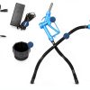 Electric Drum Barrel Pump Uotnam 55 Gallon DEF55 Blue Stainless Steel-7