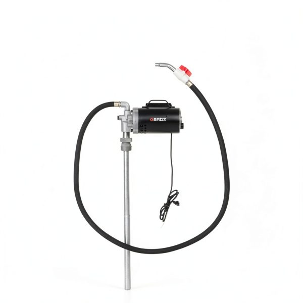 GROZ Heavy Duty Electric Oil Transfer Pump - 110V 115V 120V AC, 8 GPM Flow Rate, Self-Priming with 2-inch Bung Adaptor for 55 Gallon Drums (45555)-4