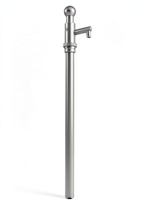 Action Pump EZ-55 Food Grade 55 Gallon Double Action Drum Pump White-0