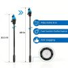 Electric Drum Barrel Pump Fuceter 12V 55 Gallon Telescoping Tube-2