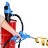 Electric Drum Barrel Pump Uotnam 55 Gallon DEF55 Blue Stainless Steel-2