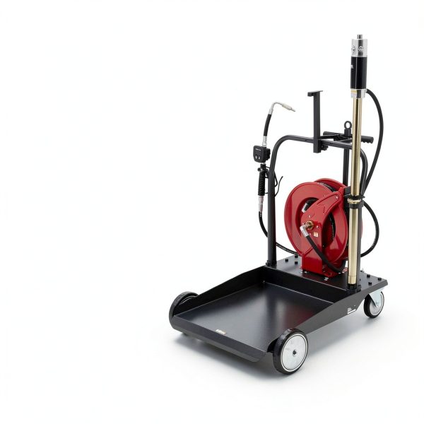 Ironton Mobile Oil Pump Kit 5:1 Pump with 3.7 GPM and 50ft Hose Reel-2