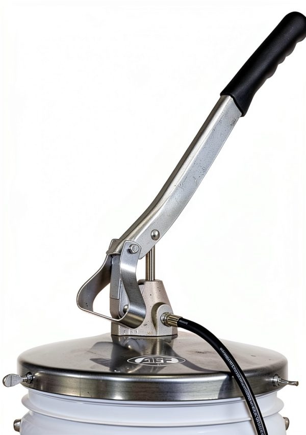 AFF Steel High Pressure Grease Pump with 12 Drum Cover Model INT8039-2