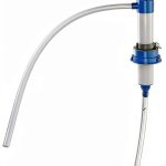 Action Pump 7006 5oz Piston Drum Pump PVC 1-1/2" Inlet 1/2" Outlet-0