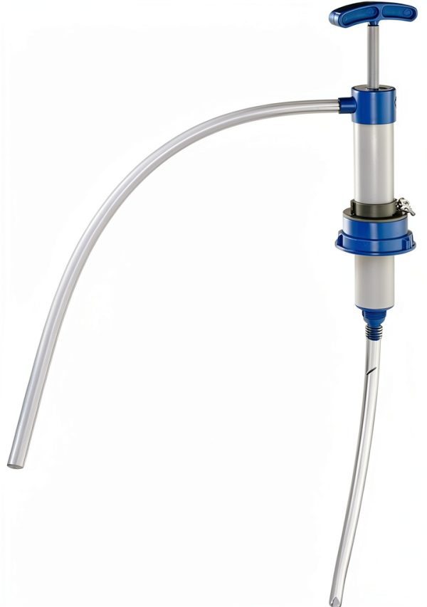 Action Pump 7006 5oz Piston Drum Pump PVC 1-1/2" Inlet 1/2" Outlet-0