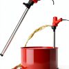 2480W Electric Fuel Transfer Barrel Pump, 110V 13000RPM, for 55 Gallon Electric Transfer Pumps with 36in Stainless Steel Tube and 6.6ft Steel Wire Hose, for Diesel,Lubricants,Slightly Viscous Liquids-7