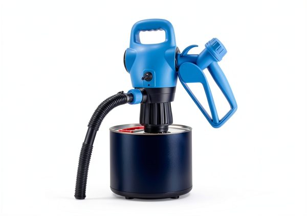Electric Drum Barrel Pump Uotnam 55 Gallon DEF55 Blue Stainless Steel-6