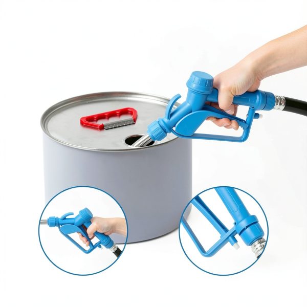 Electric Drum Barrel Pump Fuceter 12V 55 Gallon Telescoping Tube-5