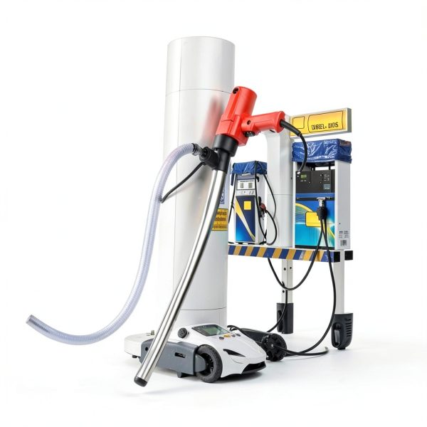2480W Electric Fuel Transfer Barrel Pump, 110V 13000RPM, for 55 Gallon Electric Transfer Pumps with 36in Stainless Steel Tube and 6.6ft Steel Wire Hose, for Diesel,Lubricants,Slightly Viscous Liquids-5