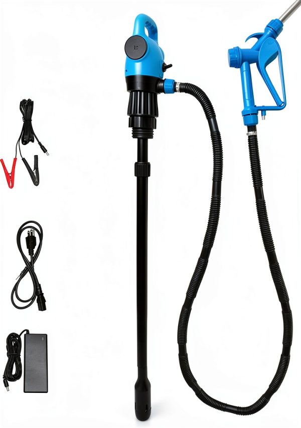 120V AC Electric Drum Pump by NimRay for Diesel DEF Water Antifreeze-0