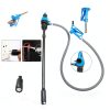Electric Drum Pump NimRay 5 GPM 120V AC/12V DC with Telescoping Tube-3