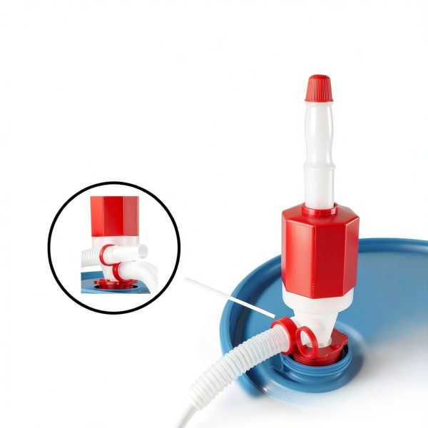 Siphon Drum Pump Zeeline By Milton ZE369W 7 GPM Manual Transfer Pump-6