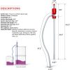 Economy Plastic Drum Siphon Pump by BayTec 5‑55 Gallon-2