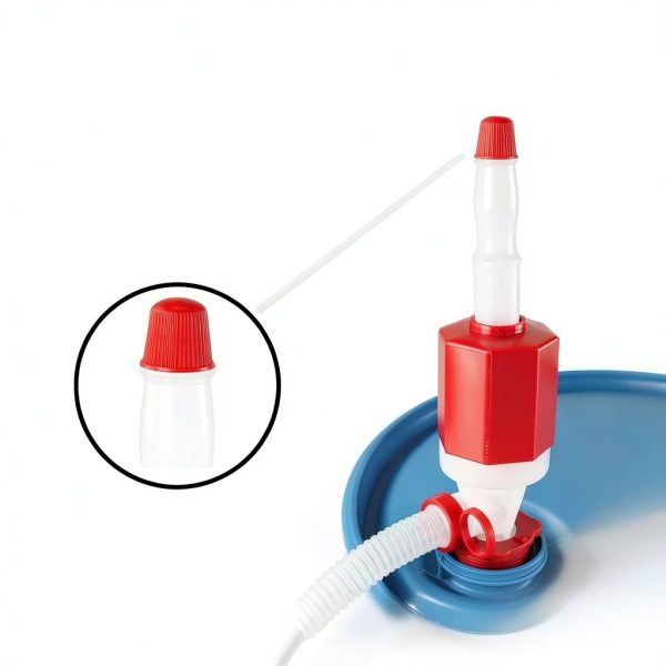 Siphon Drum Pump Zeeline By Milton ZE369W 7 GPM Manual Transfer Pump-5